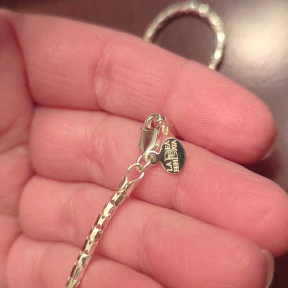 925 Italy stamped LaDea Bendata necklace - Picture 5 of 7